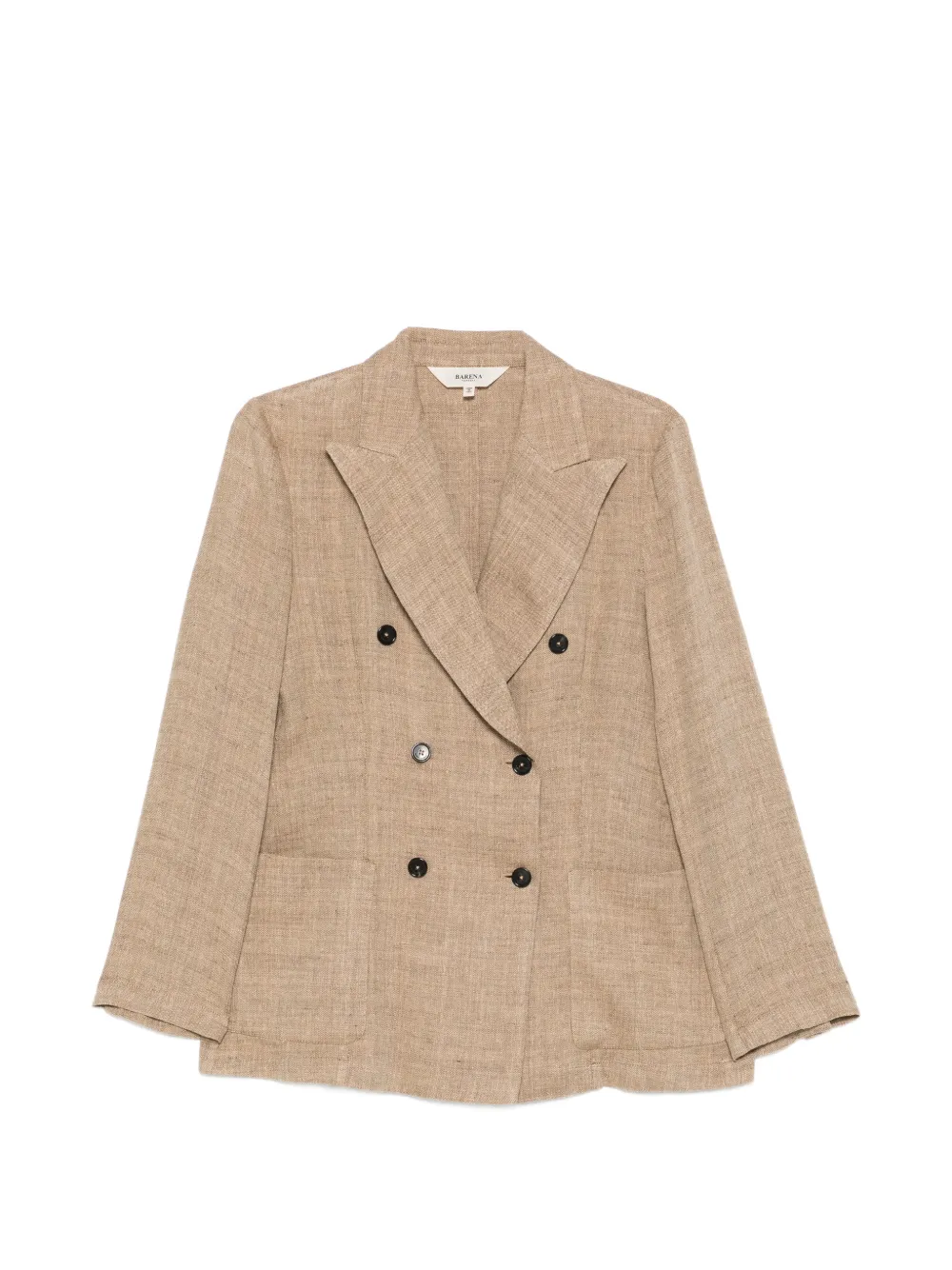 Barena peaked-lapel double-breasted blazer - Toni neutri