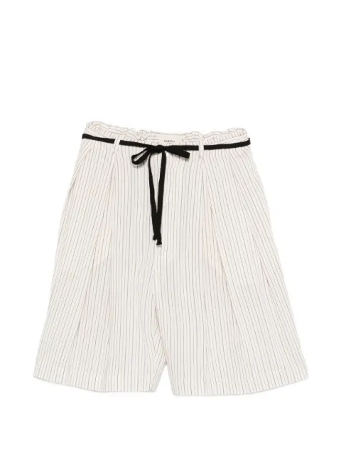 Barena striped-pattern tailored shorts