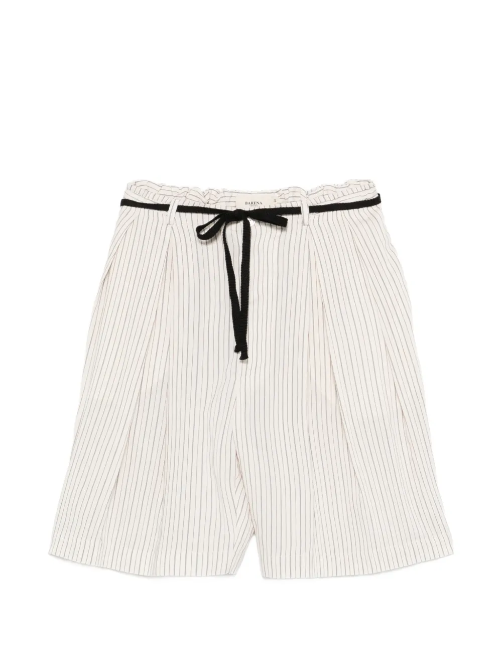 Barena striped-pattern tailored shorts - Nude