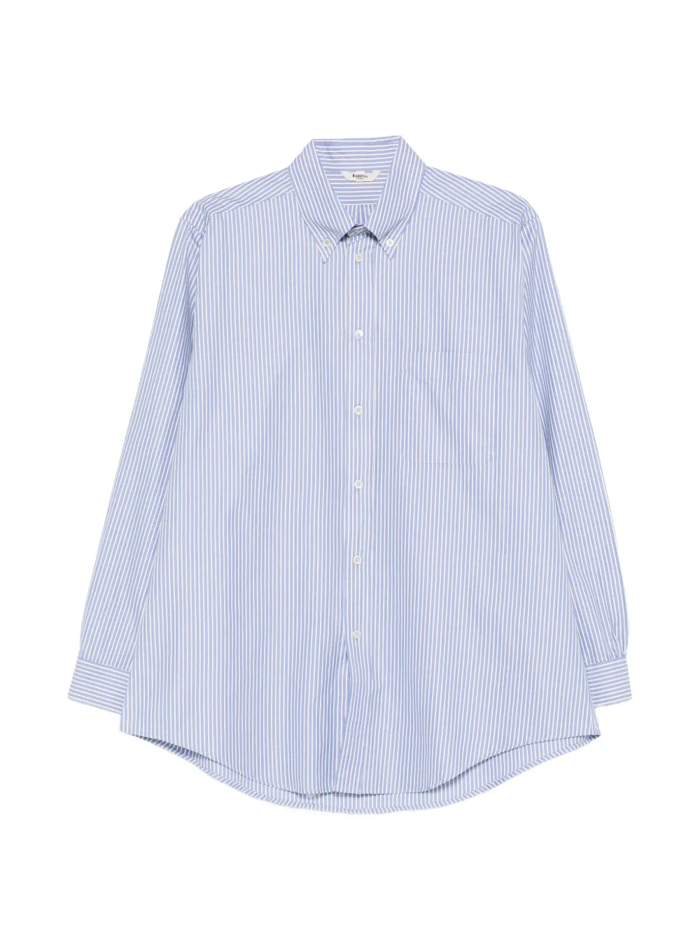 Barena striped button-up shirt - Blu