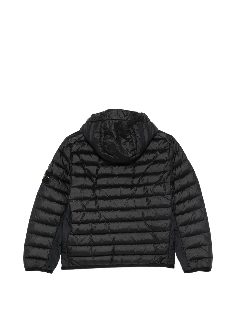 Stone Island Junior Jack met capuchon Zwart