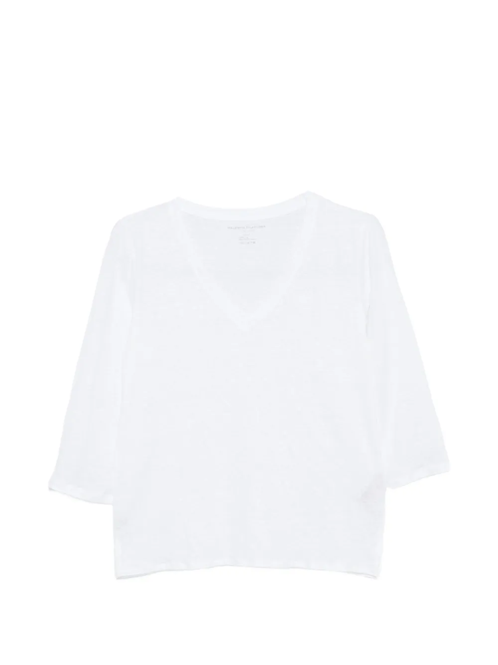 Majestic Filatures V-neck T-shirt - Bianco