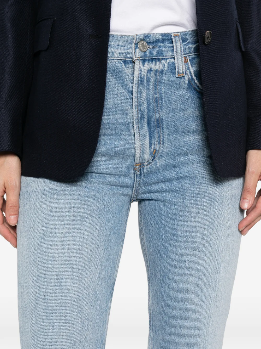 AGOLDE Leena flared jeans Blauw