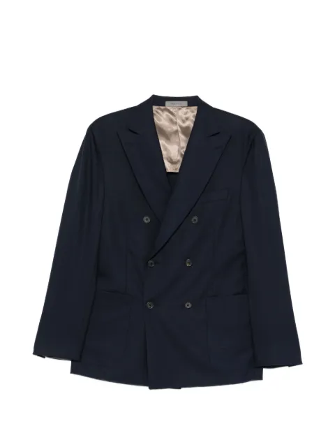 Corneliani button-up double-breasted suit