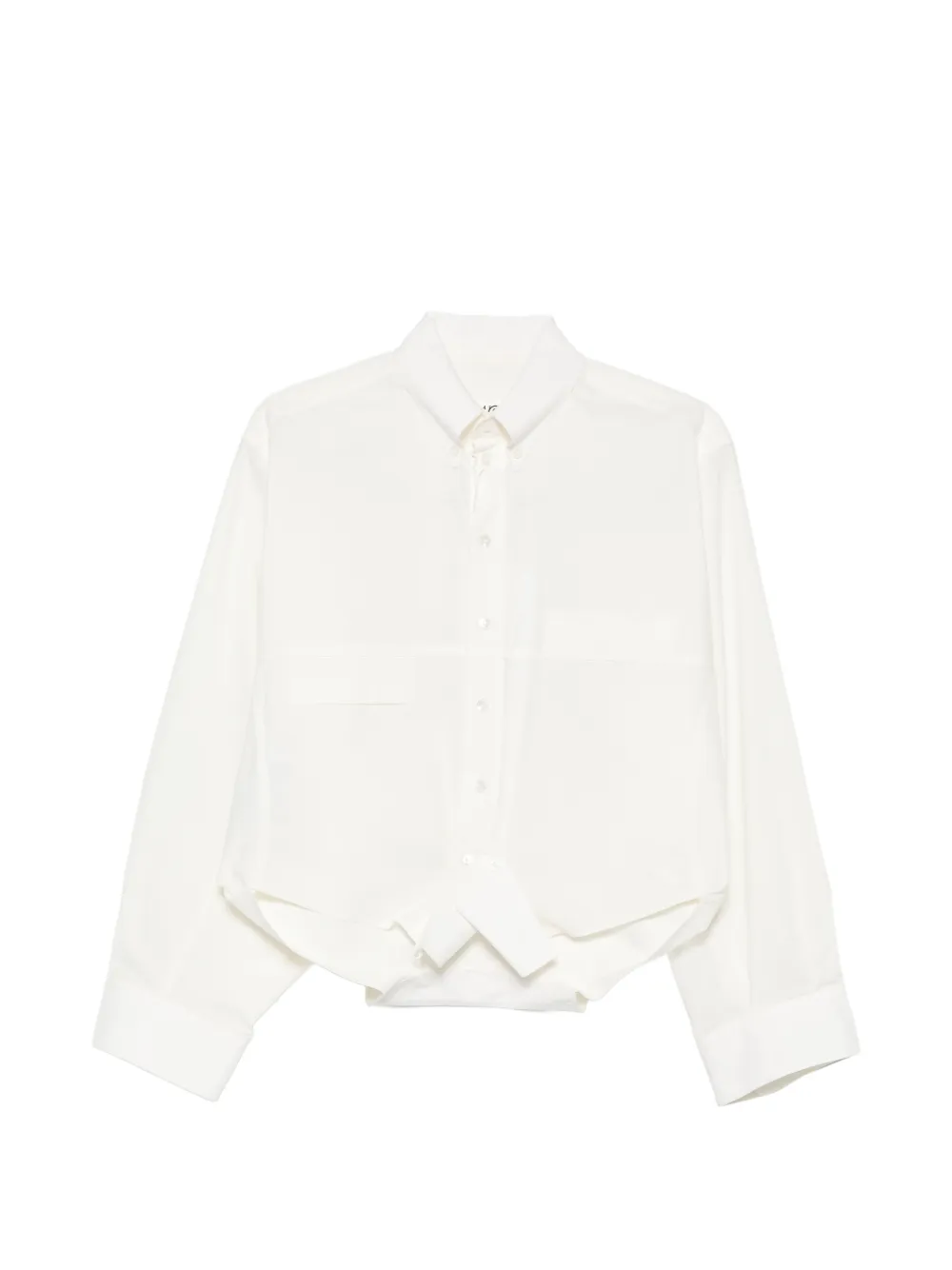 MM6 Maison Margiela long-sleeve shirt - Toni neutri