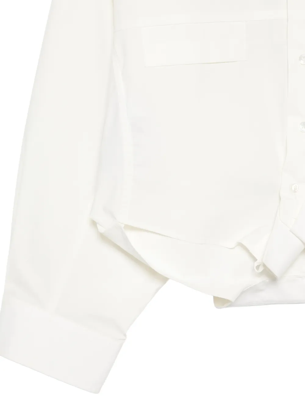 Mm6 Maison Margiela Long-sleeve Shirt - Neutrals 
