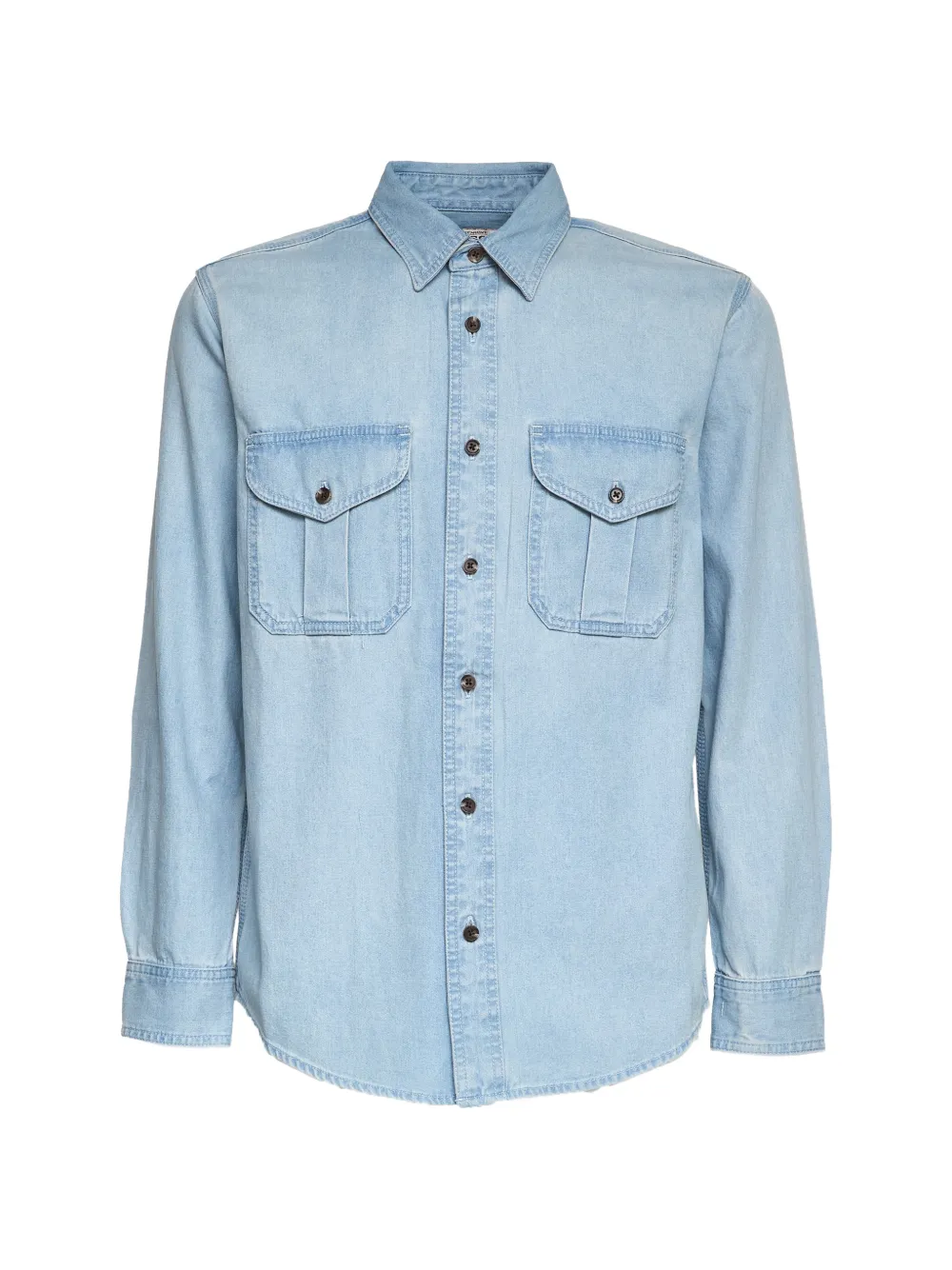 Filson flap-pocket shirt - Blau