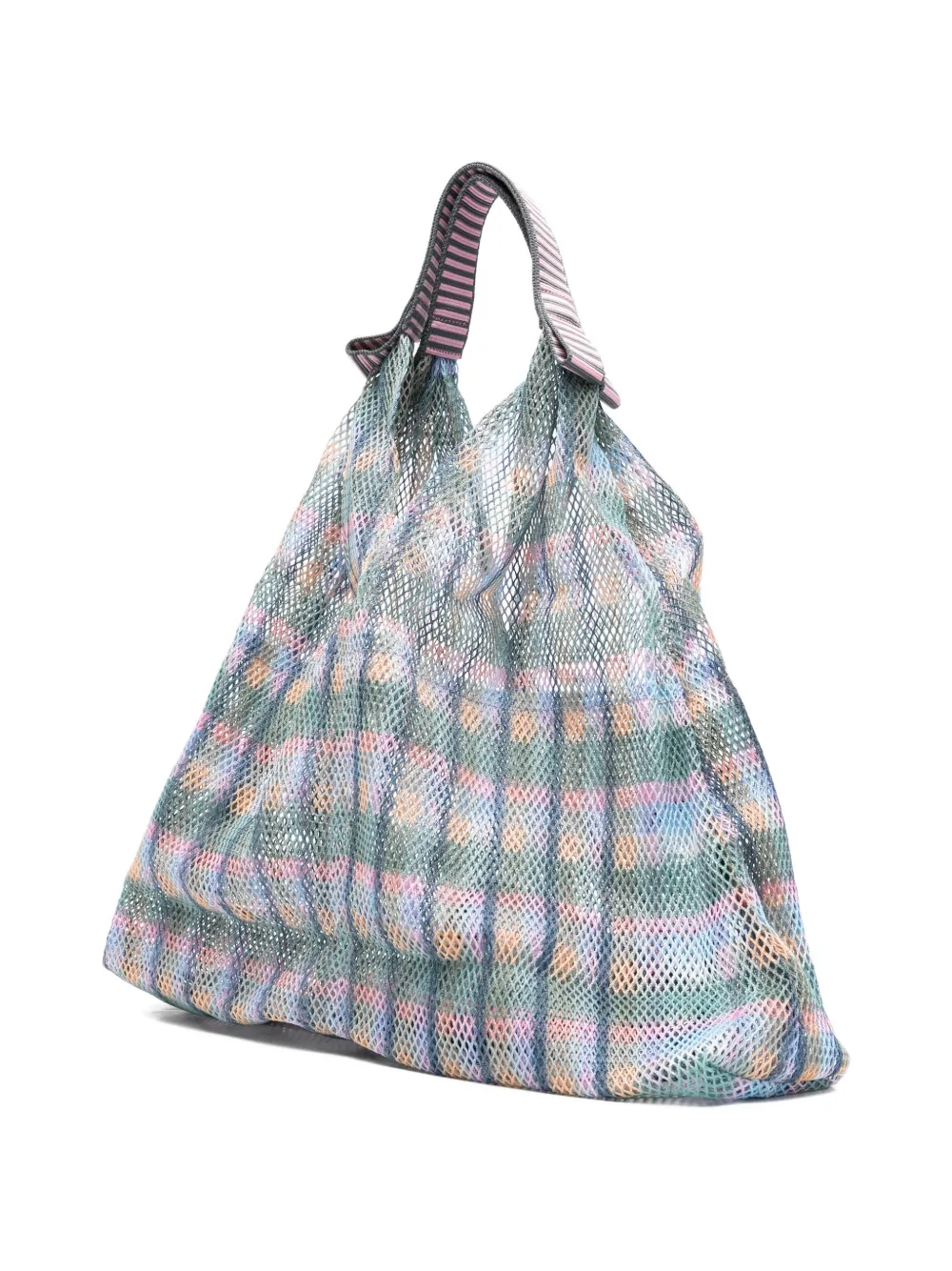  épice Plaid Shoulder Bag - Blue 