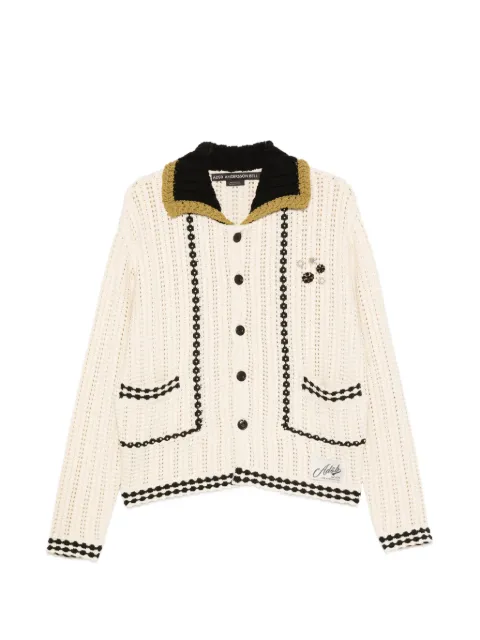 Andersson Bell button embellished cardigan