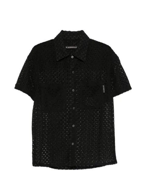 Andersson Bell open-knit shirt