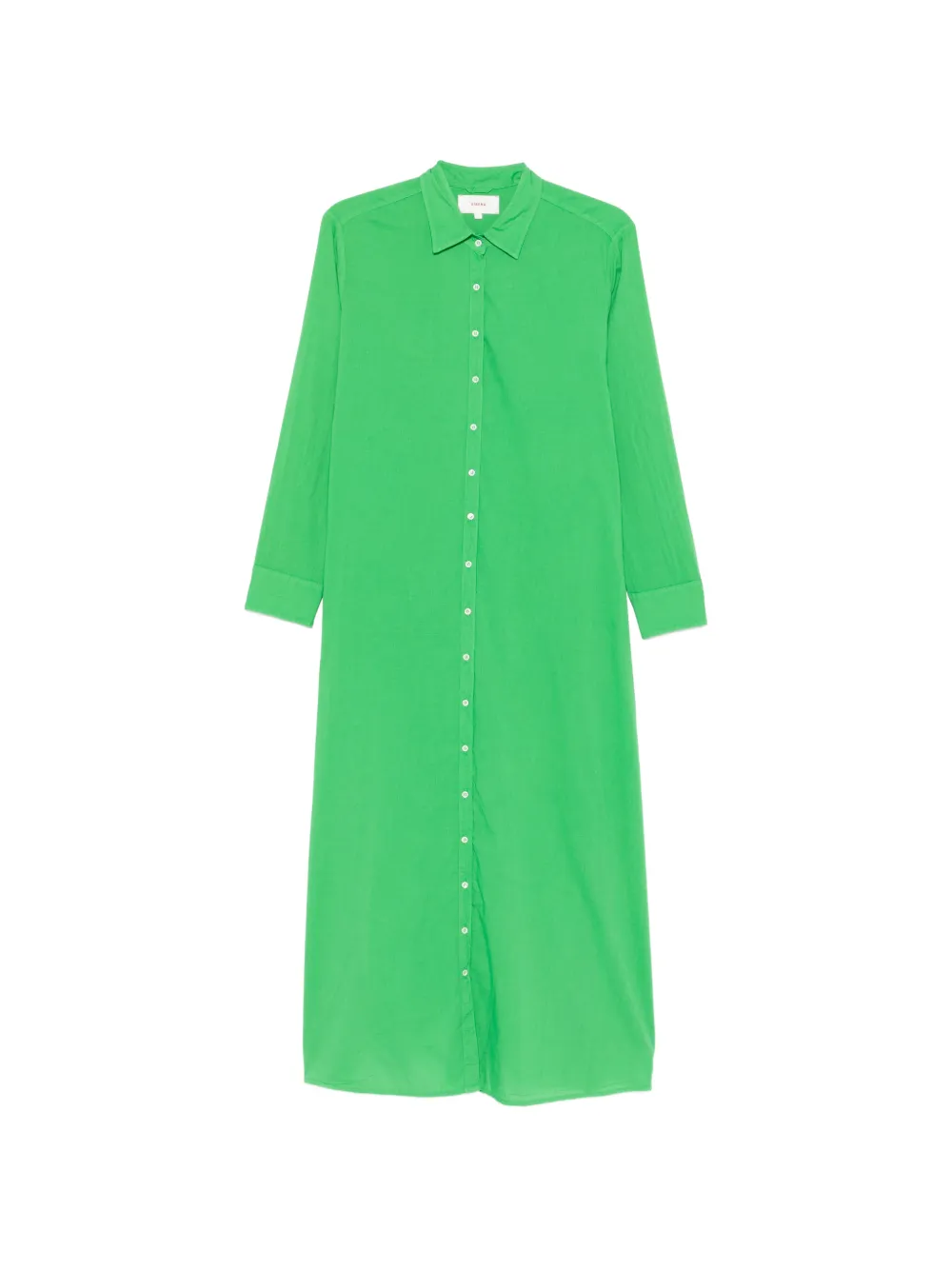 Xirena Boden buttoned shirt midi dress - Green
