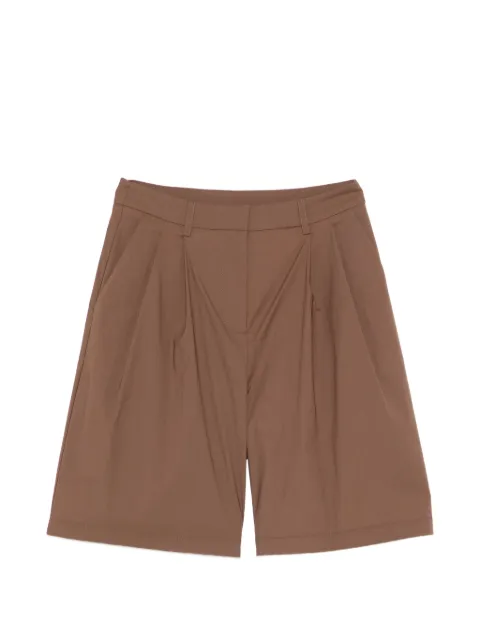 ALPHA STUDIO pleated tailored shorts
