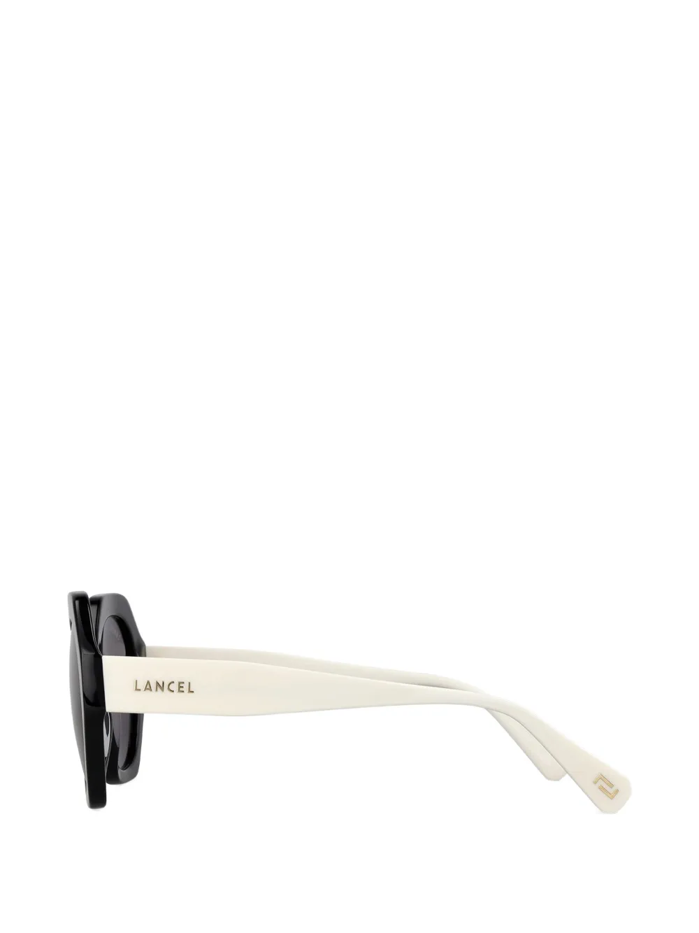 Lancel Octavie zonnebril met geometrisch montuur Zwart