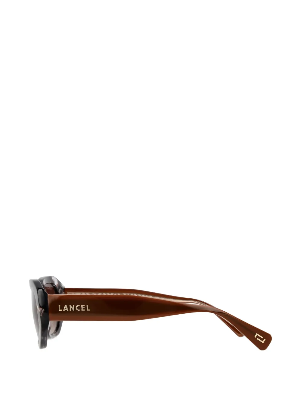 Lancel Cassie zonnebril met geometrisch montuur Grijs