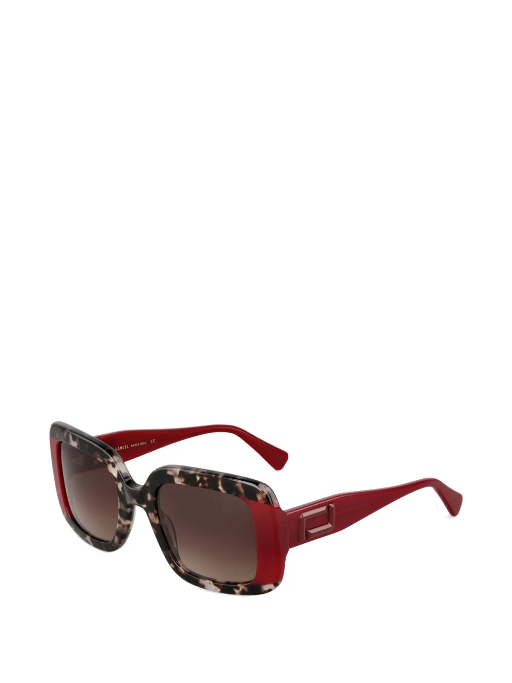  Lancel Gafas De Sol Swann Con Montura Rectangular - Marrón 