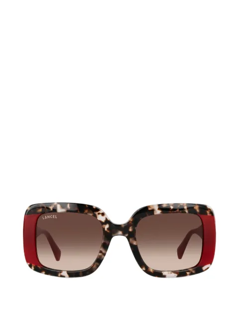 Lancel Swann rectangle sunglasses