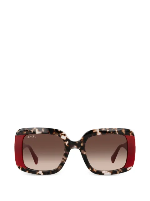 Lancel Swann rectangle sunglasses