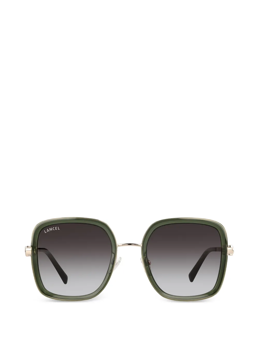 Lancel Tess geometric sunglasses - Grün