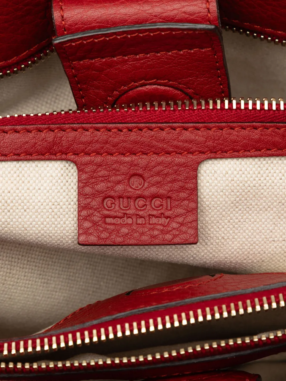 Gucci Pre-Owned 2016-2026 ミディアム カーフスキン バンブー
