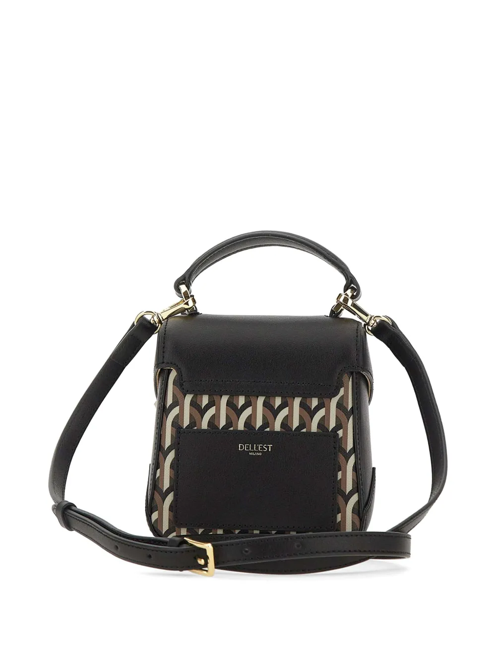  Dell'est Small Trunkino Tote Bag - Black 