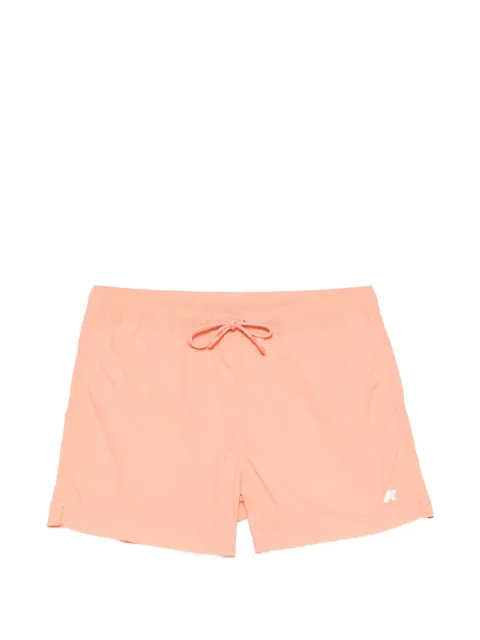 K-Way Hazel logo-detail swim shorts