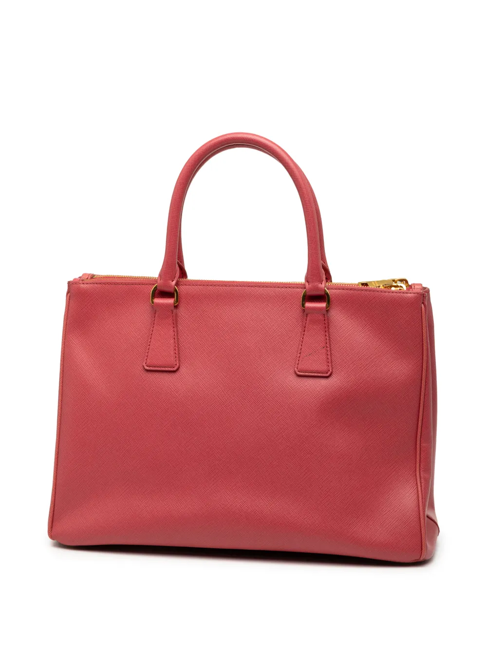 2013-2026 Medium Saffiano Lux Galleria Double Zip Satchel