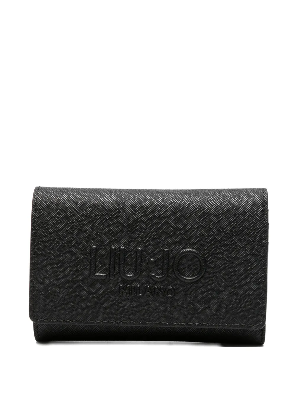 LIU JO logo wallet - Nero