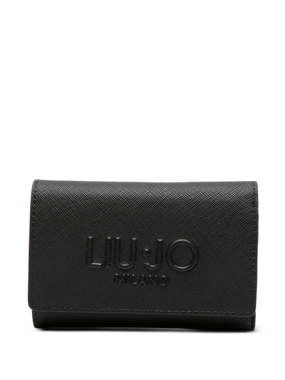 LIU JO logo wallet - Nero