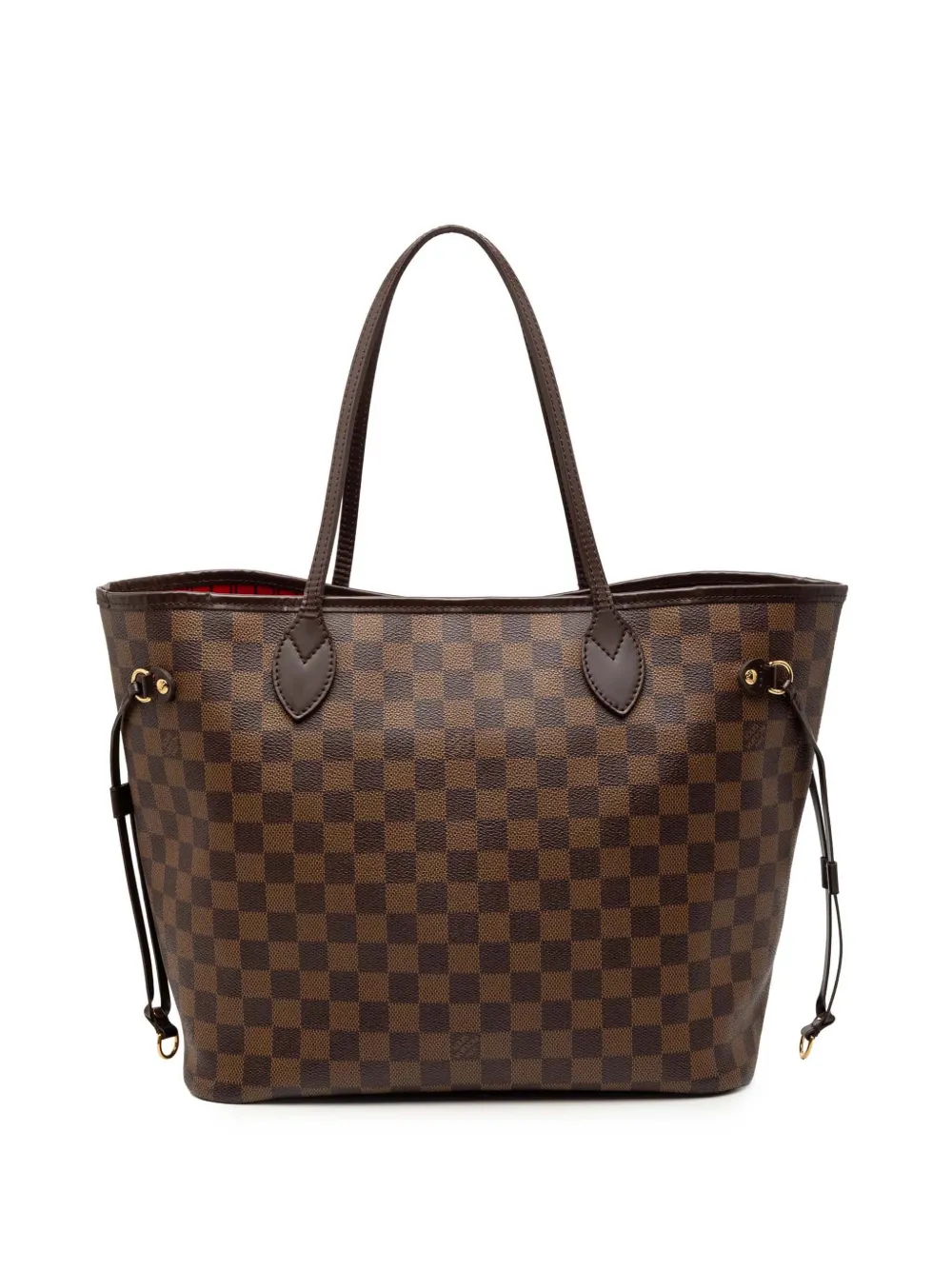 Louis Vuitton Pre-Owned 2010 Damier Ebene Neverfull MM tote bag - Marrone