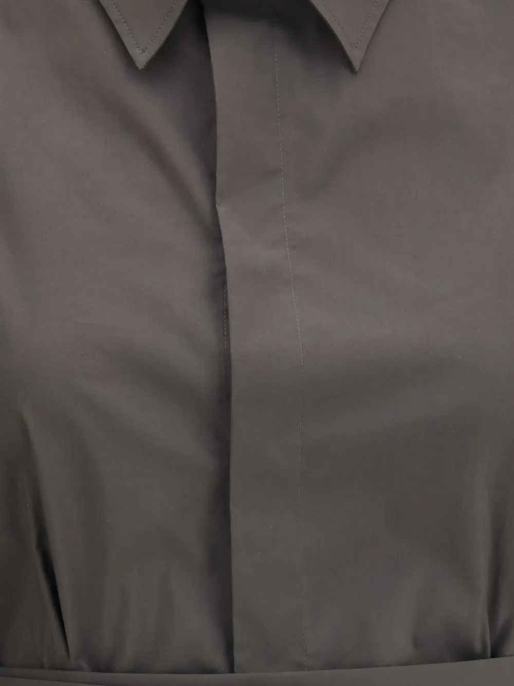  Sa Su Phi Belted Short-sleeve Shirt - Grey 