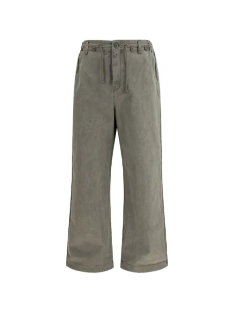 Golden Goose jeans con cordones en los bolsillos