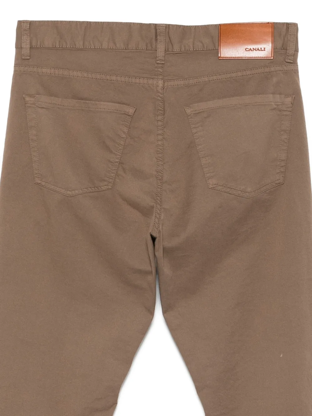  Canali Five-pocket Trousers - Brown 