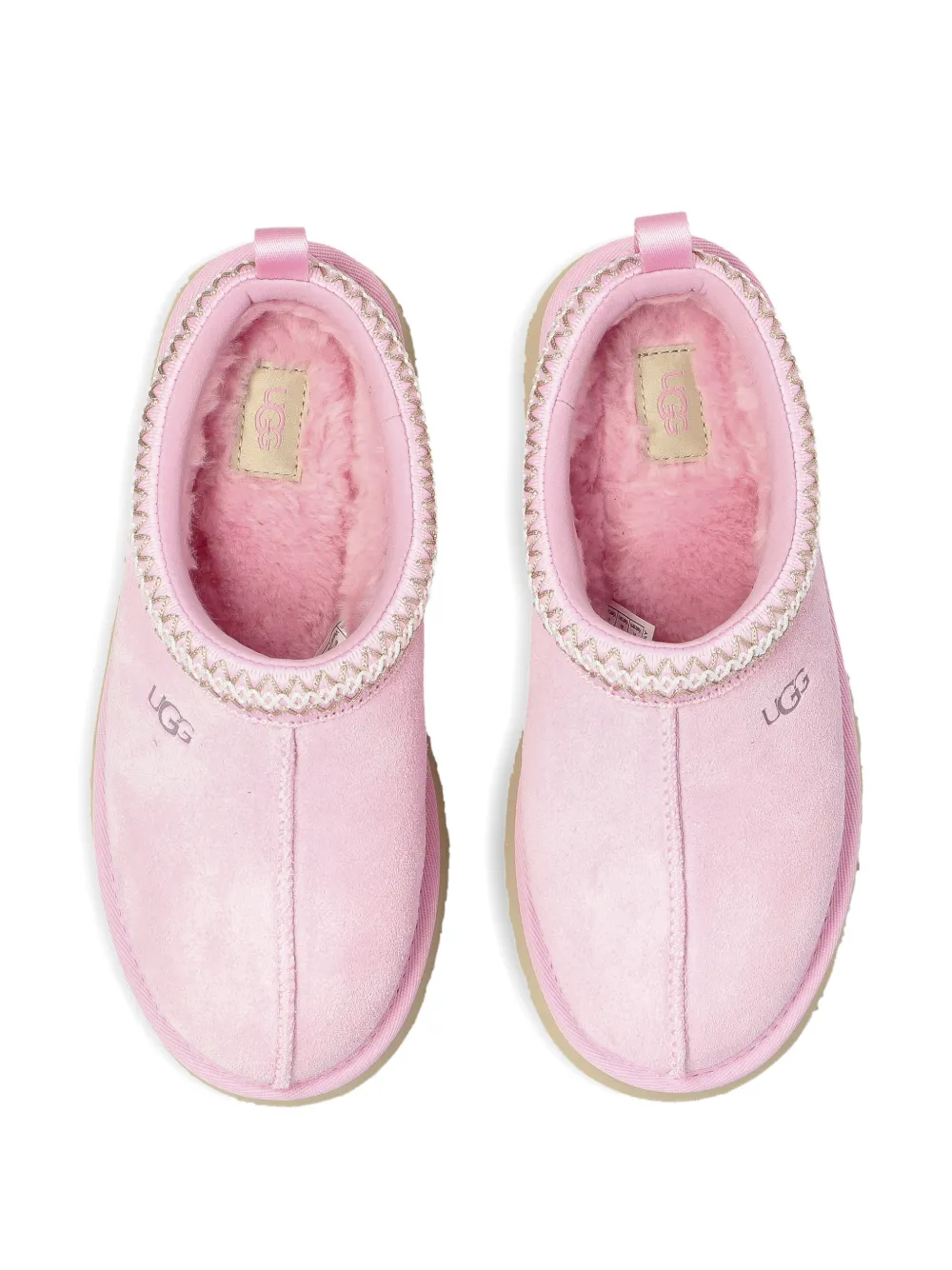 UGG Kids Tazz suède slippers Roze