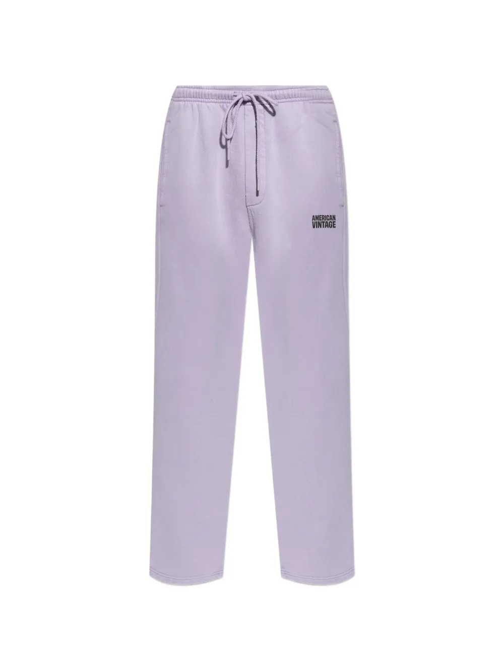 American Vintage Plizzy drawstring track pants - Viola