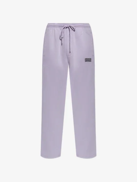 American Vintage pantalones de chándal Plizzy con cordón