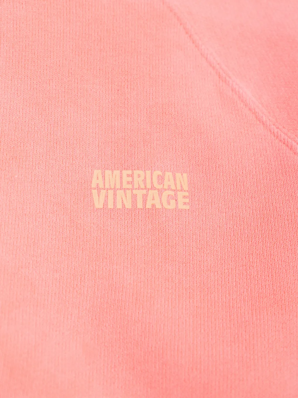 American Vintage Kids Sweater met logo Roze