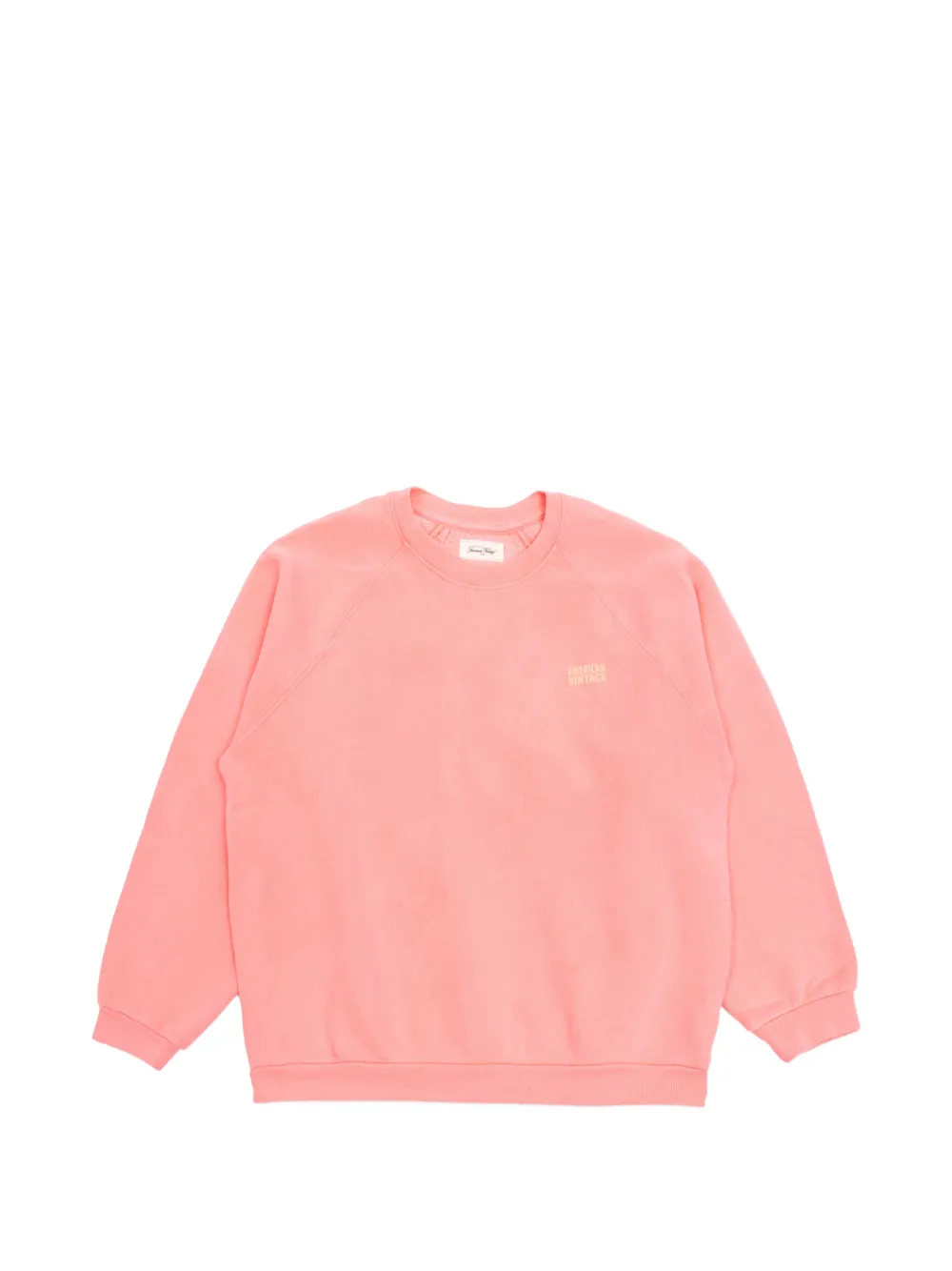 American Vintage Kids logo sweatshirt - Rosa