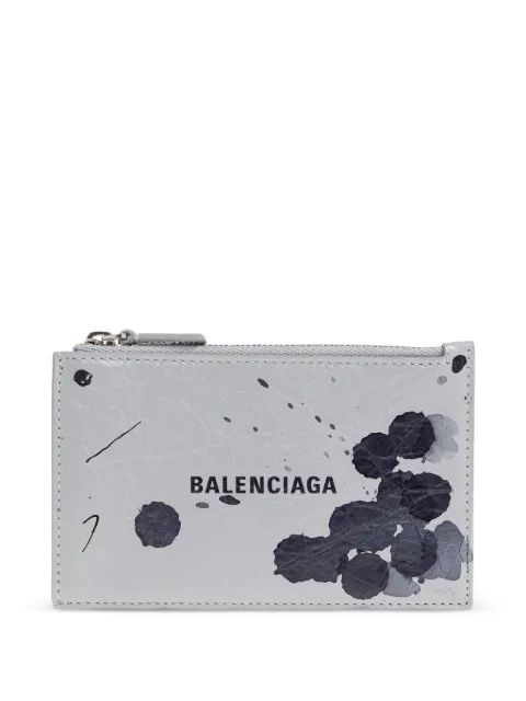 Balenciaga tarjetero Splatter