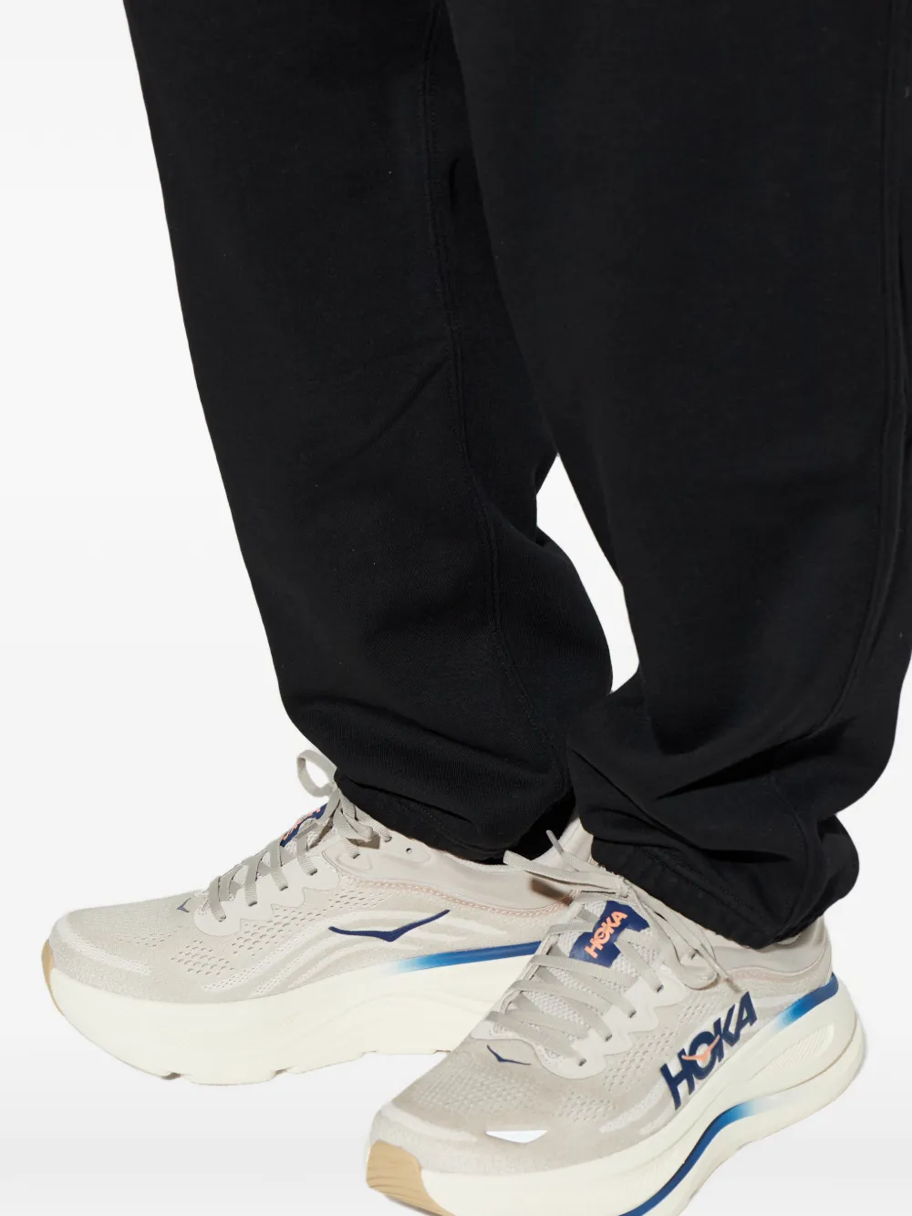 HOKA Bondi 9 sneakers met logo Beige