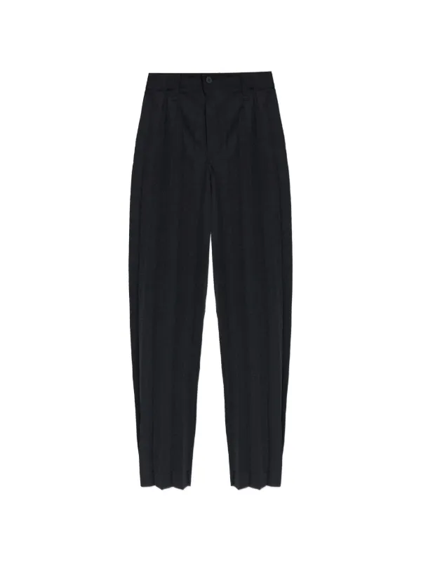 Homme Plissé Issey Miyake プリーツ パンツ | ブラック | FARFETCH JP