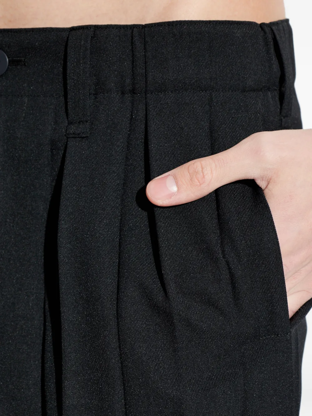 Homme Plissé Issey Miyake Plooibroek Zwart
