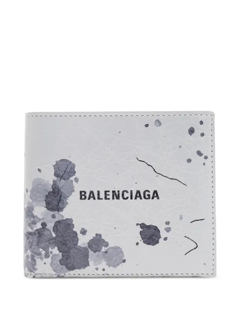 Balenciaga cartera estampada