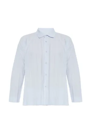 Jacquemus logo-embroidered long-sleeve Shirt | White | FARFETCH