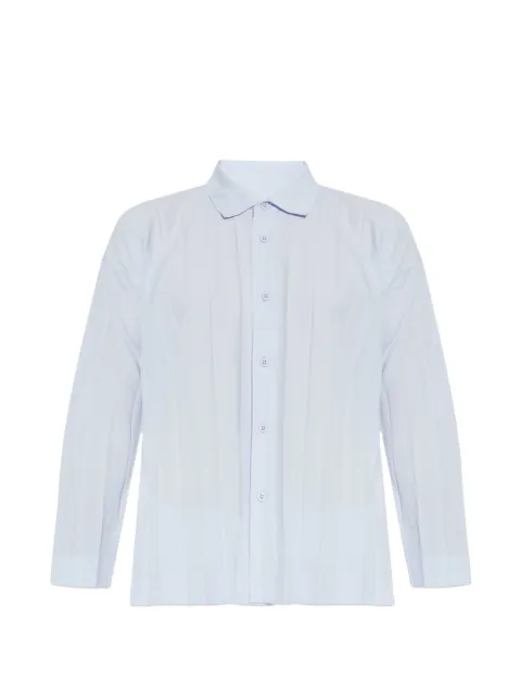 Homme Plissé Issey Miyake camisa con pliegues
