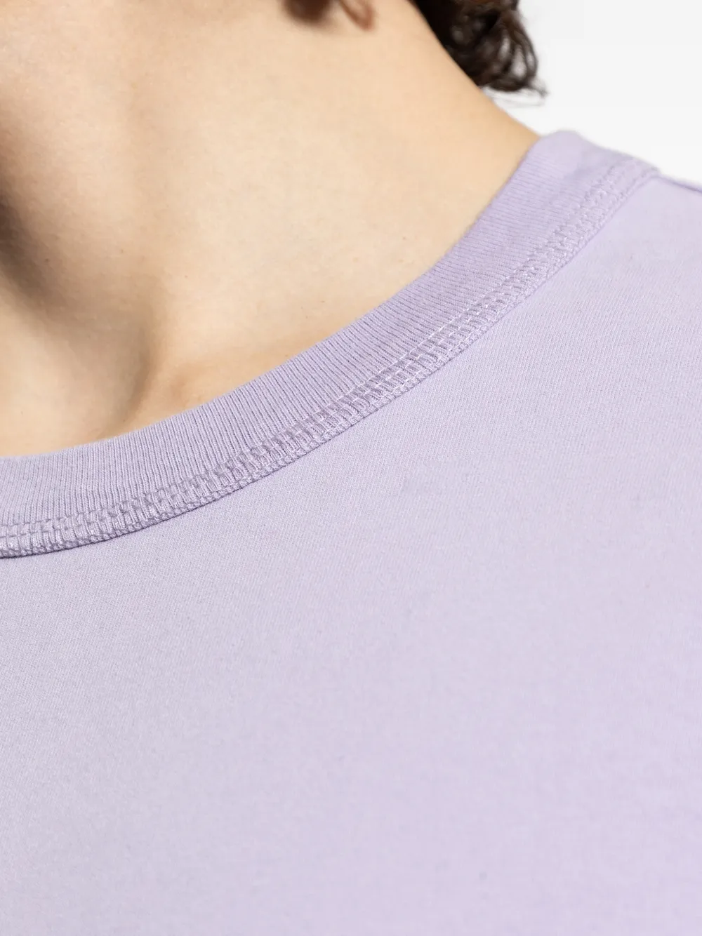 American Vintage T-shirt met naaddetail Paars