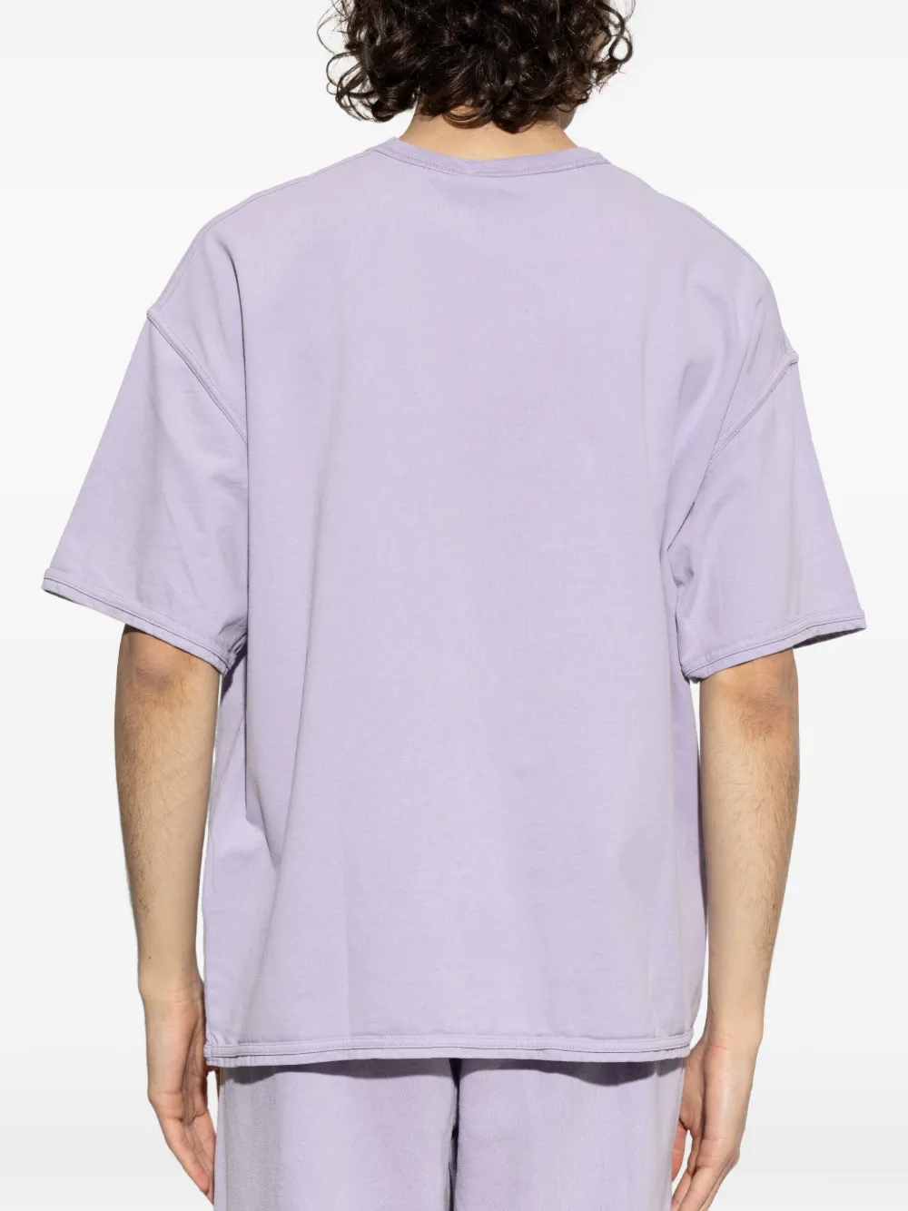 American Vintage T-shirt met naaddetail Paars