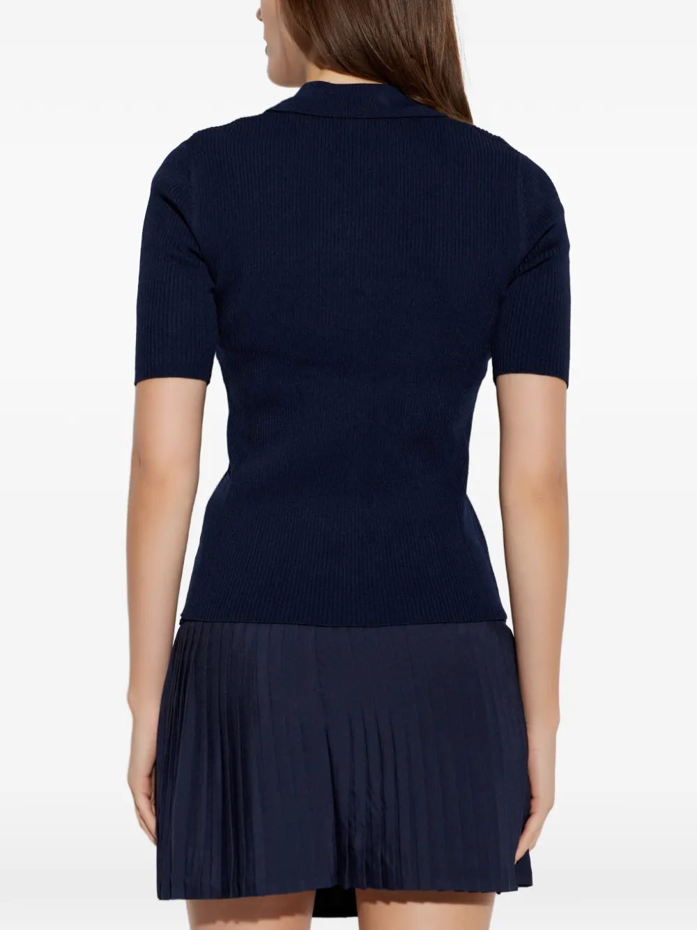 Michael Kors Polotop met veters Blauw
