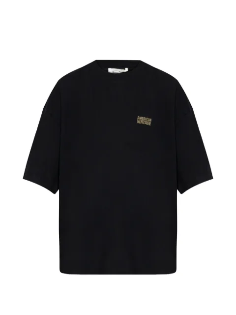 American Vintage playera con cuello redondo