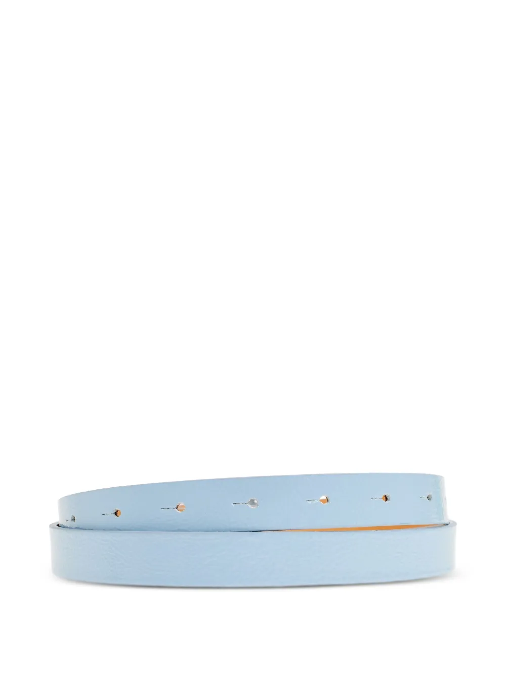  By Malene Birger Ouma Leather Belt - Blue 