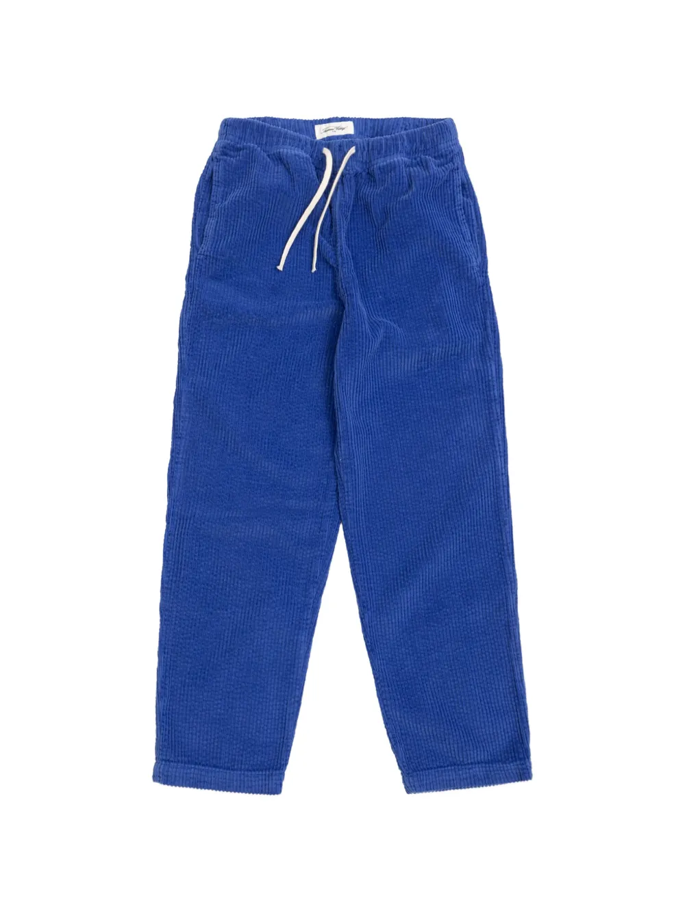 American Vintage Kids Padow straigh-leg trousers - Blu